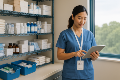 Centralized inventory for clinics & diagnostics—right stock across sites, lower costs, higher efficiency.